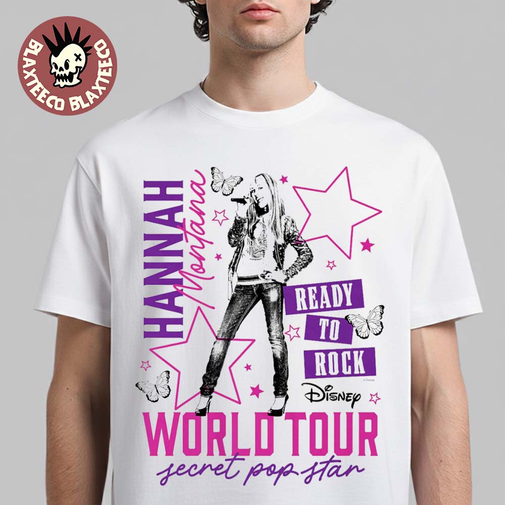 Disney Hannah Montana 20th Anniversary 2026 World Tour Concert T-Shirt Disney Hannah Montana 20th Anniversary 2026 World Tour Concert T-Shirt