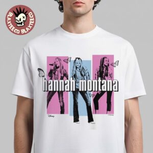 Disney Hannah Montana 20th Anniversary Vintage Style Butterfly T-Shirt