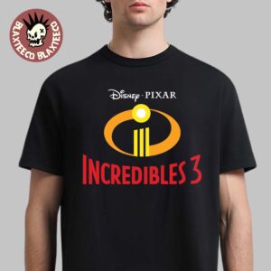 Disney Pixar Incredibles 3 Logo T-Shirt