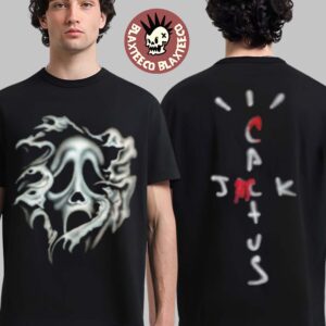 Don Toliver X Travis Scott Cactus Jack X Scream Airbrush Ghostface T-Shirt