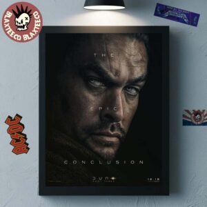 Dune 3 Jason Momoa Is Hayt Character Poster The Epic Conclusion Home Decor Poster Canvas