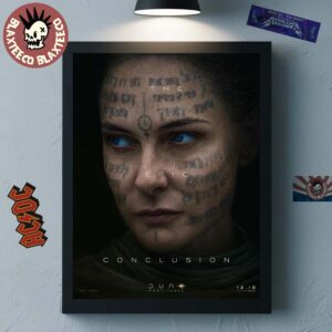 Dune 3 Rebecca Ferguson Is Lady Jessica Character Poster The Epic Conclusion Home Decor Poster Canvas
