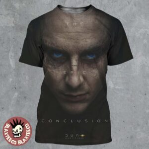 Dune 3 Timothée Chalamet Is Paul Atreides Character Poster The Epic Conclusion All Over Print Shirt