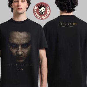 Dune 3 Timothée Chalamet Is Paul Atreides Character Poster The Epic Conclusion T-Shirt