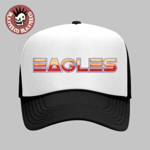 Eagles One Of These Nights Deluxe Edition Merch Logo Trucker Hat