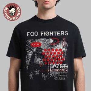 Foo Fighters Your Favorite Toy Surprise Show 2026 London UK Merch Tee At O2 Shepherds Bush Empire On 25 February 2026 T-Shirt
