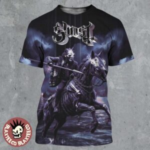 Ghost Papa V Perpetua Skeletour 2026 The Horsemen Art All Over Print Shirt