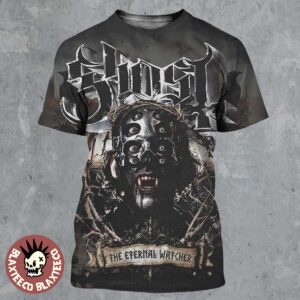 Ghost The Eternal Watcher Papa Perpetua Watchful Eyes All Over Print Shirt