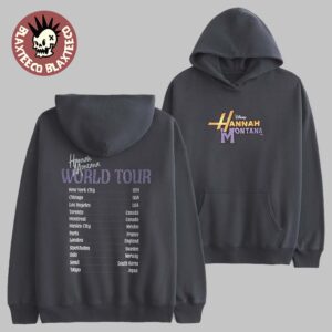 Hannah Montana 20th Anniversary 2026 World Tour Hoodie