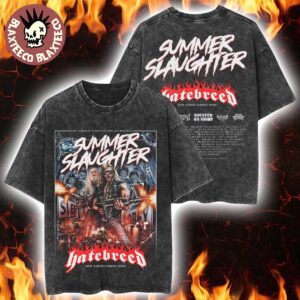 Hatebreed Summer Slaughter Tour 2026 Part 1 Schedule Dates Vintage Washed Tee