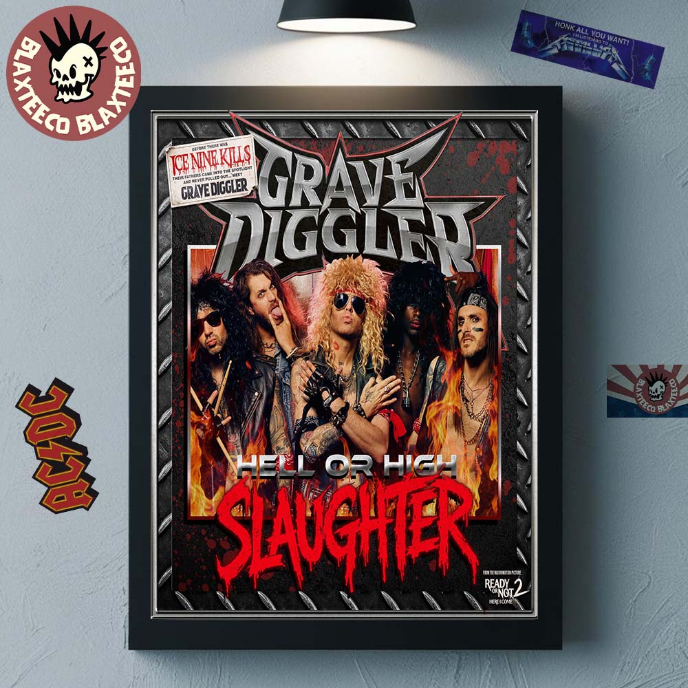 Ice Nine Kills Grave Diggler Hell Or High Slaughter From Ready Or Not 2 Here I Come Home Decor Poster Canvas Ice Nine Kills Grave Diggler Hell Or High Slaughter From Ready Or Not 2 Here I Come Home Decor Poster Canvas