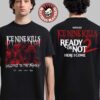 Ice Nine Kills Grave Diggler X Ready Or Not 2 Here I Come Merch Classic Shovel Logo Two Sided T-Shirt Ice Nine Kills Grave Diggler X Ready Or Not 2 Here I Come Merch Classic Shovel Logo Two Sided T-Shirt