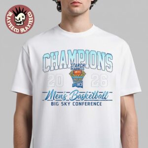 Idaho Vandals Men’s Basketball 2026 Big Sky Conference Champions Starch Madness T-Shirt