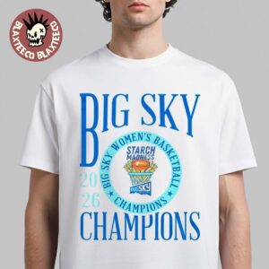 Idaho Vandals Women’s Basketball 2026 Big Sky Conference Champions Starch Madness T-Shirt
