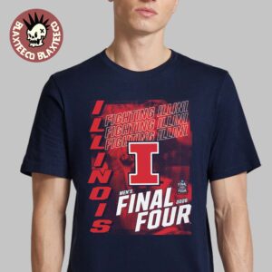 Illinois Fighting Illini 2026 NCAA Men’s Basketball Tournament March Madness Final Four T-Shirt