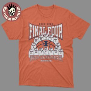 Illinois Fighting Illini Men’s Basketball 2026 NCAA Final Four Jersey Madness T-Shirt