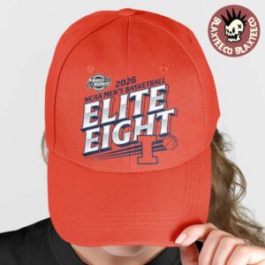 Illinois Fighting Illini Men’s Basketball 2026 NCAA March Madness Elite 8 Cap Hat Snapback