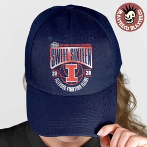Illinois Fighting Illini Men’s Basketball 2026 NCAA March Madness Sweet 16 Cap Hat Snapback