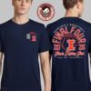 Illinois Fighting Illini Men’s Basketball 2026 NCAA Tournament March Madness Final Four Two Sided T-Shirt