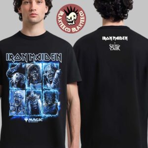Iron Maiden X Secret Lair Eddie Unchained Magic The Gathering Two Sided T-Shirt