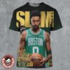 Jason Tatum Boston Celtics On The Cover Of SLAM 261 For The Love Of The Grind All Over Print Shirt