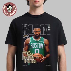 Jason Tatum Boston Celtics On The Cover Of SLAM 261 For The Love Of The Grind T-Shirt