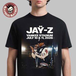Jay-Z Reasonable Doubt And The Blueprint Celebrate Albums Shows 2026 At Yankee Stadium On July 10 And 11 2026 T-Shirt