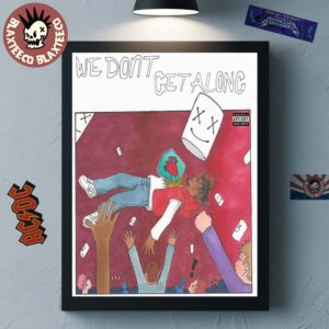 Juice WRLD X Marshmello We Don’t Get Along Home Decor Poster Canvas