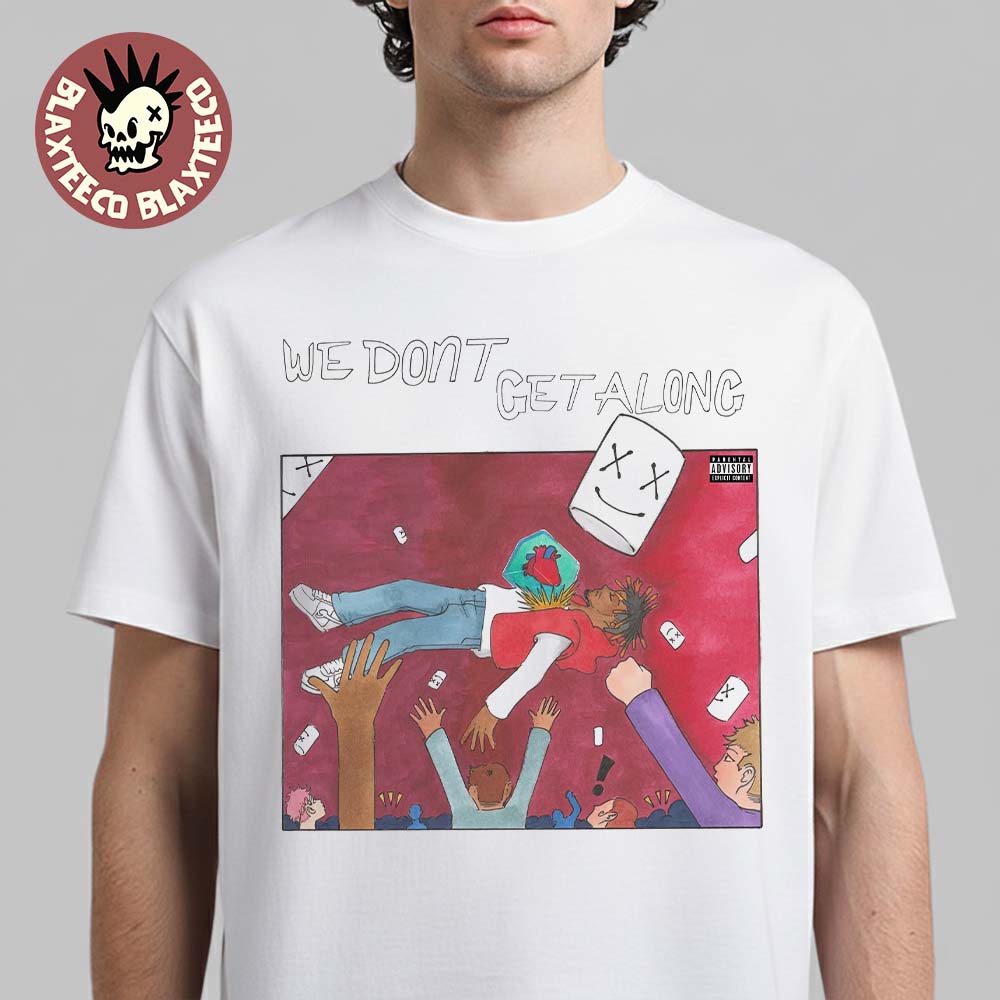 Juice WRLD X Marshmello We Don't Get Along T-Shirt Juice WRLD X Marshmello We Don't Get Along T-Shirt