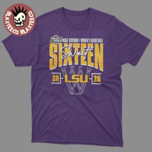 LSU Tigers Women’s Basketball 2026 NCAA March Madness Sweet 16 T-Shirt