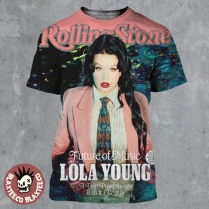 Lola Young Issue Cover Star Of Rolling Stone Magazine Future Of Music A Pop Powerhouse Tells It Like It Is All Over Print Shirt