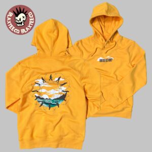 Louis Tomlinson How Did We Get Here Album Merch Yellow Two Sided Hoodie