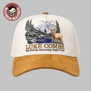 Luke Combs My Kinda Saturday Night Tour 2026 Merch Landscape Cap Hat Snapback