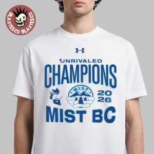 MIST BC Women’s Basketball 2026 Unrivaled Champions Under Armor Locker Room T-Shirt