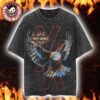 Machine Gun Kelly Harley Davidson X MGK Lost Americana Merch Big Eagle Head Vintage Washed Tee