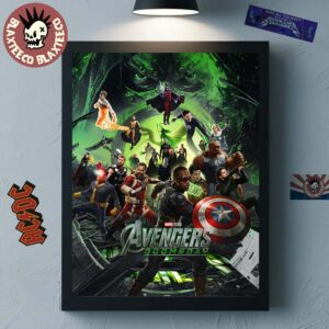Marvel Avengers Doomsday Teaser Poster Canvas For Home Decor