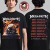 Sex Pistols Anarchy In The UK 50 Years Of Punk 2026 North America Tour Schedule Dates Two Sided T-Shirt