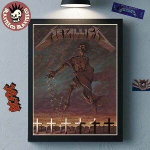 Metallica New Disposable Heroes Giclee Poster Canvas For Home Decor