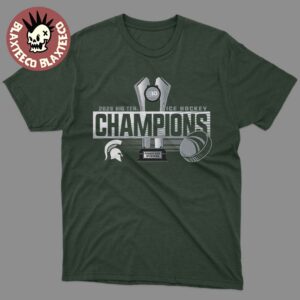 Michigan State Spartans Ice Hockey 2026 Big Ten Men’s Hockey Regular Season Champions Locker Room T-Shirt