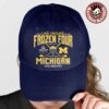 Michigan Wolverines Men’s Hockey 2026 NCAA Frozen Four Vegas Logo Cap Hat Snapback Michigan Wolverines Men’s Hockey 2026 NCAA Frozen Four Vegas Logo Cap Hat Snapback