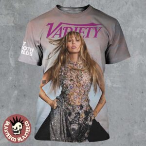 Miley Cyrus Graces The Cover Of Variety Magazine Best Of Both Worlds Celebrates The 20th Anniversary Of Hannah Montana All Over Print Shirt
