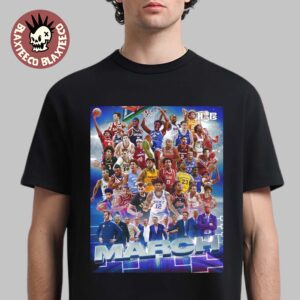 NCAA March Madness 2026 Men’s Basketball March Is Here Here Baby T-Shirt