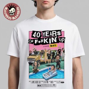 NOFX 40 Years Of Fucking Up A Film By NOFX T-Shirt