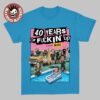 NOFX 40 Years Of Funkin’ Up Film Merch Bottle Skull T-Shirt