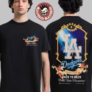 New Era Los Angeles Dodgers X Born x Raised Angels Back To Back T-Shirt