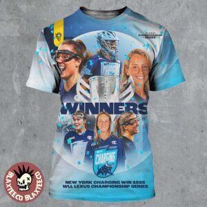 New York Charging Women’s Lacrosse 2026 WLL Lexus Championship Series Winners All Over Print Shirt