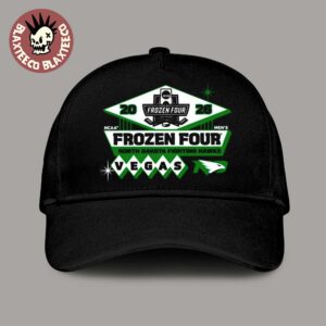 North Dakota Fighting Hawks Men’s Hockey 2026 NCAA Frozen Four Vegas Logo Cap Hat Snapback