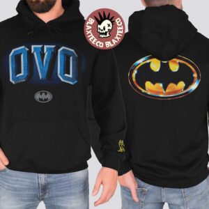 OVO X Batman 1989 Arch Logo Hoodie