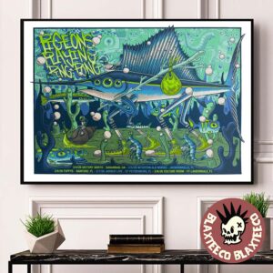 Pigeons Playing Ping Pong Southeast 2026 Run Shows Poster In Georgia And Florida From March 4 To 8 2026 Poster Canvas