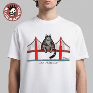 Project Hail Mary 2026 Ryan Gosling B Kliban Cat San Francisco Golden Gate T-Shirt